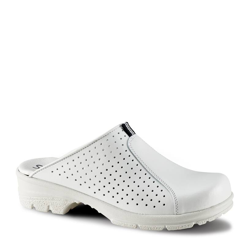 Sanity Duty Griptec klompen Geperforeerd Open Wit