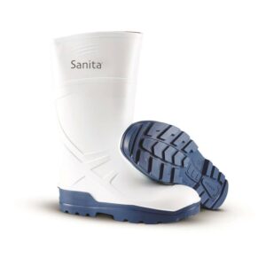 Sanita Laarzen Omega PU Rubber Wit